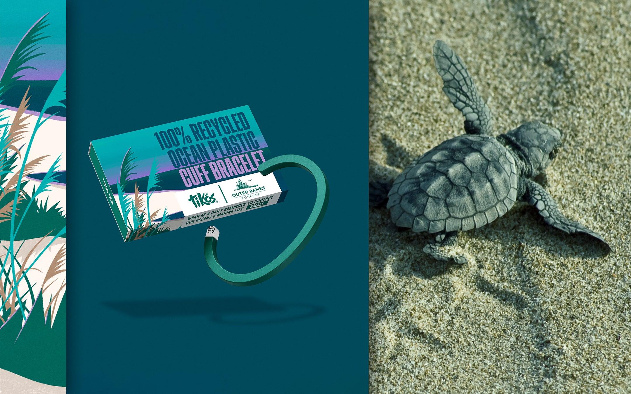 Sea turtle deals conservation bracelet